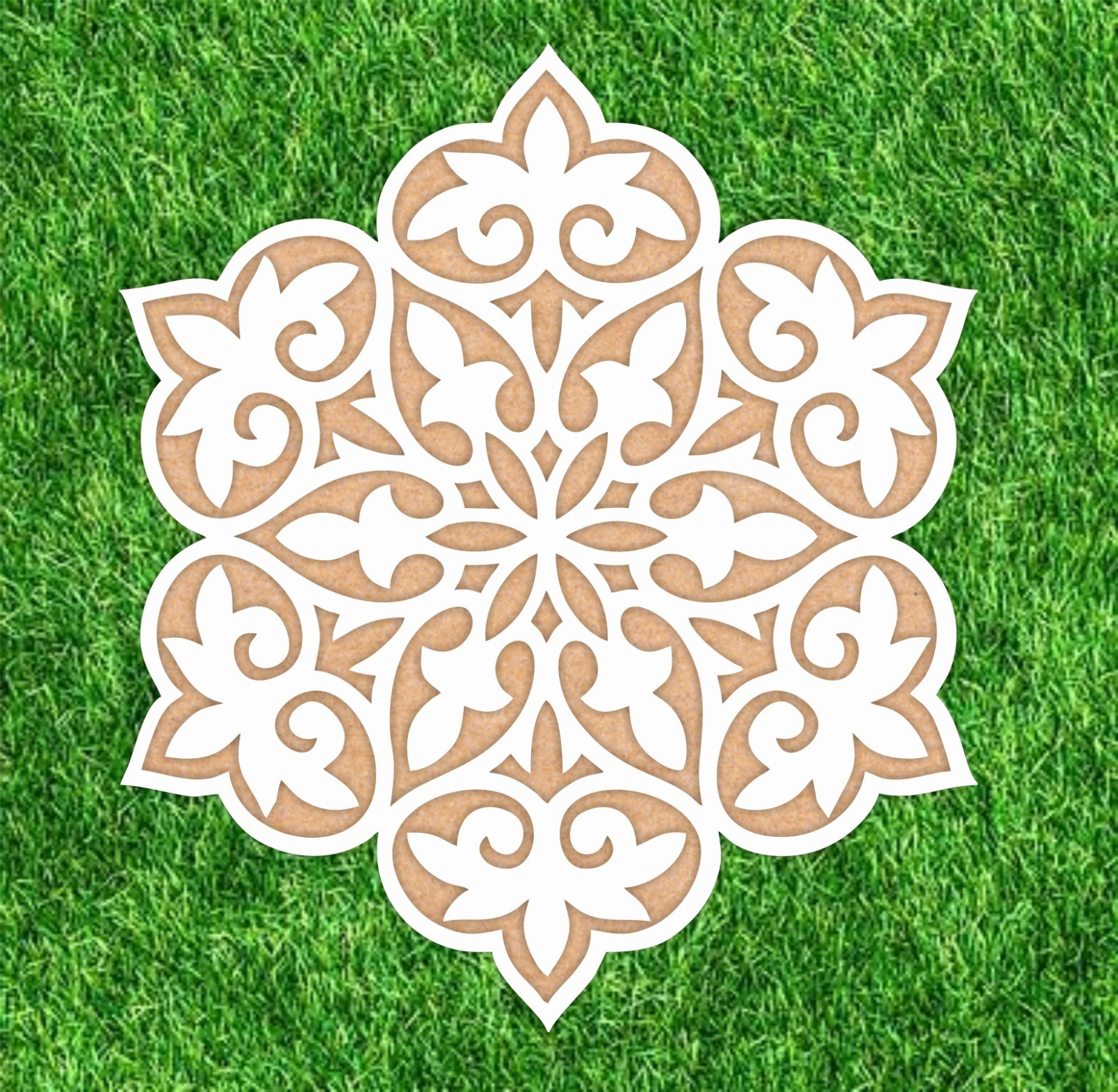 MDF Rangoli Design Cutout