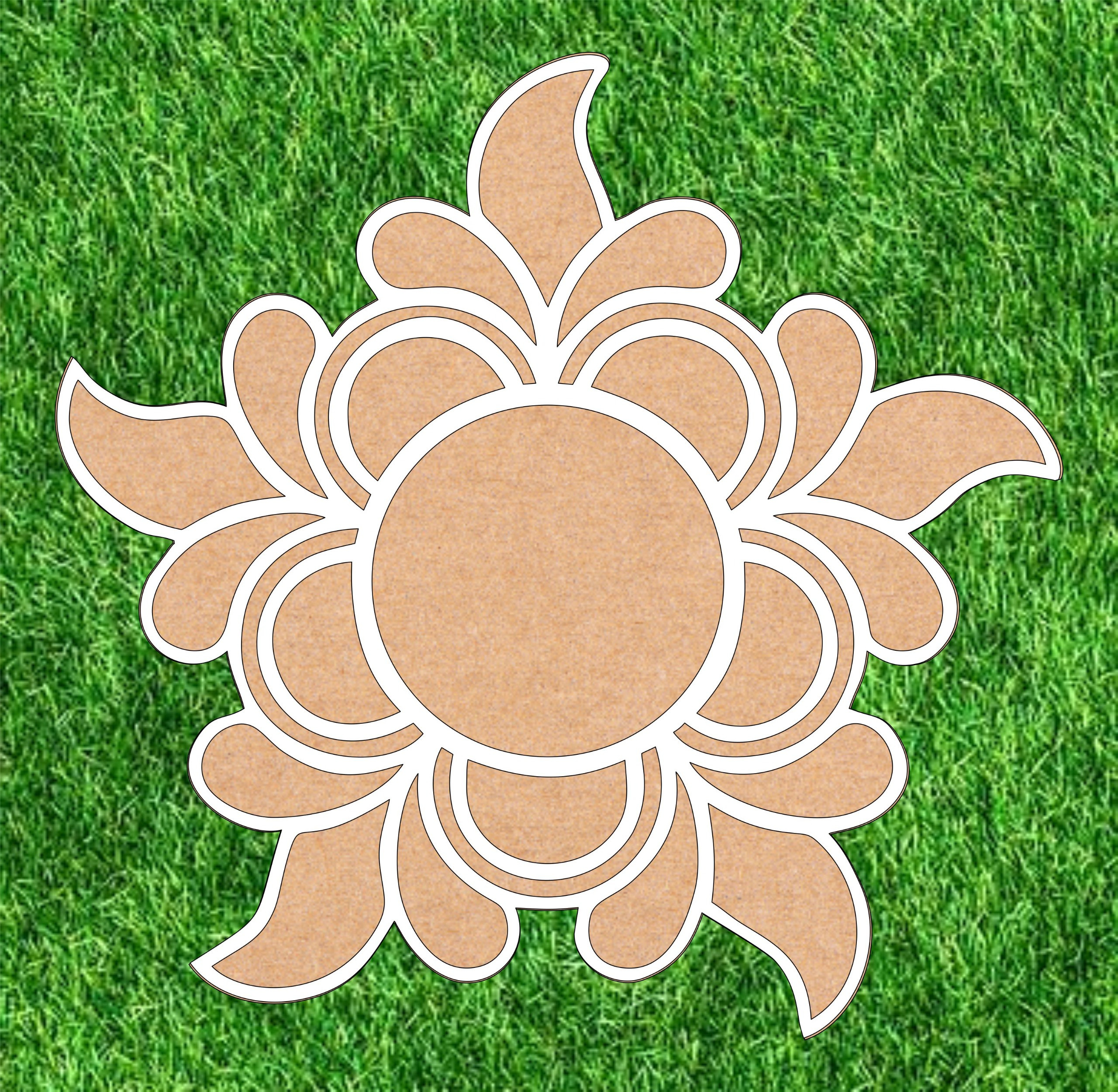 MDF Rangoli Design Cutout